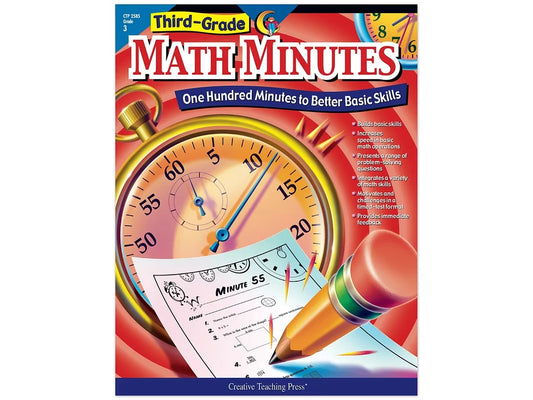 Math Minutes Workbook - Gr. 3 - US 8738