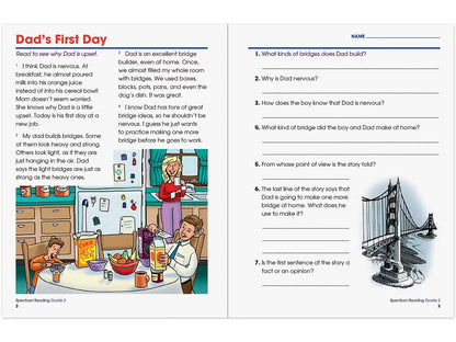 Spectrum® Reading Workbook - Gr. 2 - US 7958
