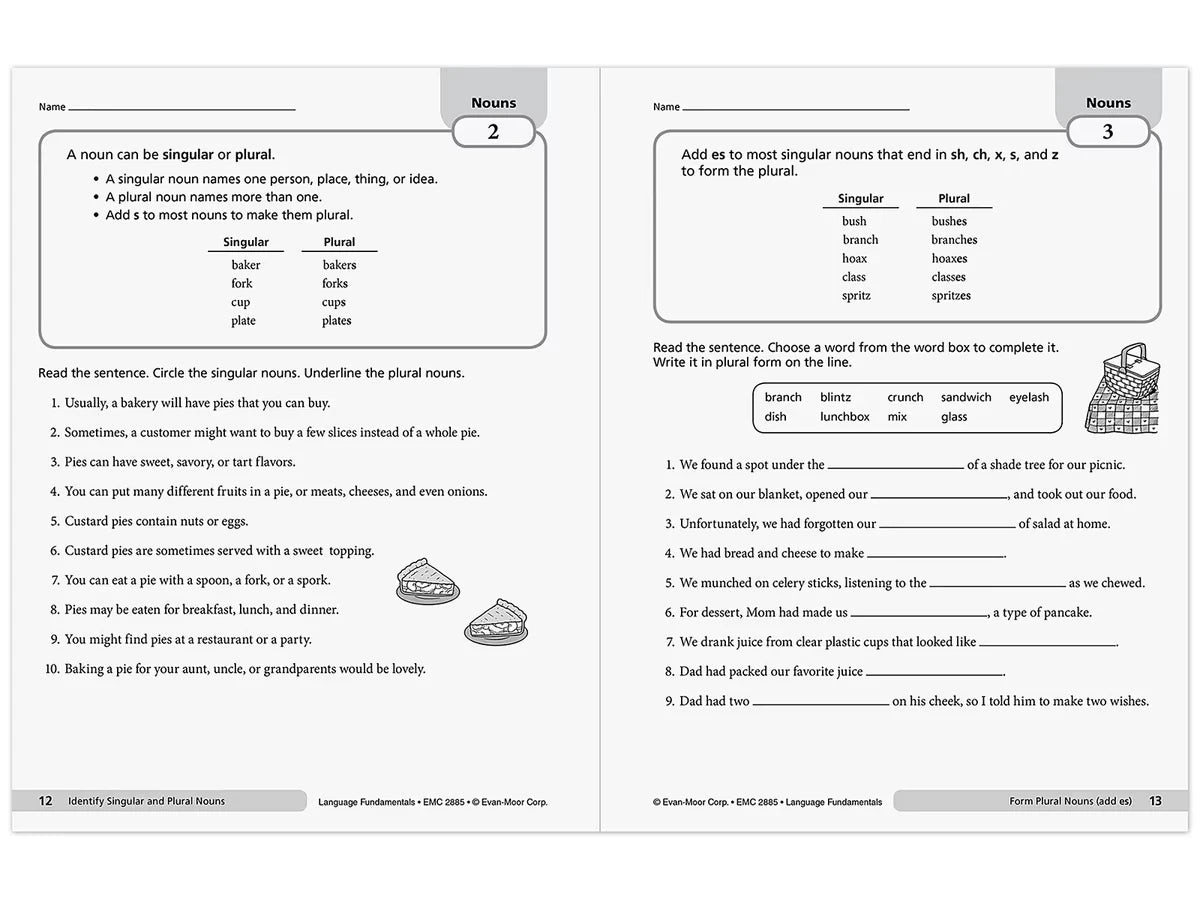 Language Fundamentals Activities Workbook - Gr. 5 - US 3196