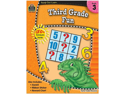 Third-Grade Fun Workbook - US 7677