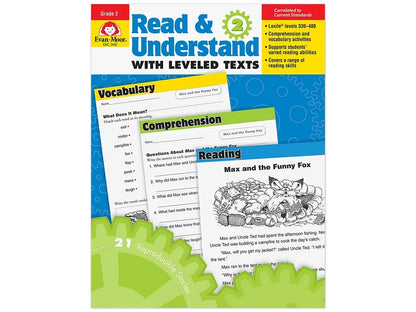 Read & Understand with Leveled Texts Workbook - Gr. 2 - US 4100