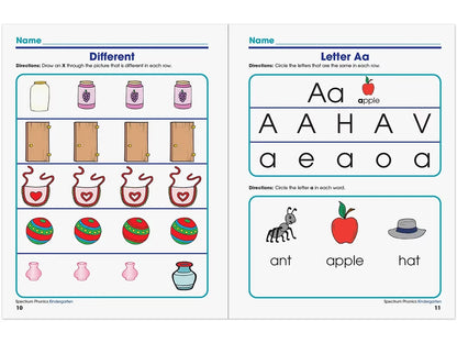 Spectrum® Phonics Workbook - Kindergarten - US 6878