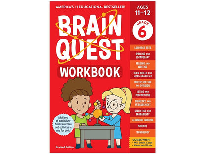 Brain Quest Workbook - Gr. 6 - US 1016