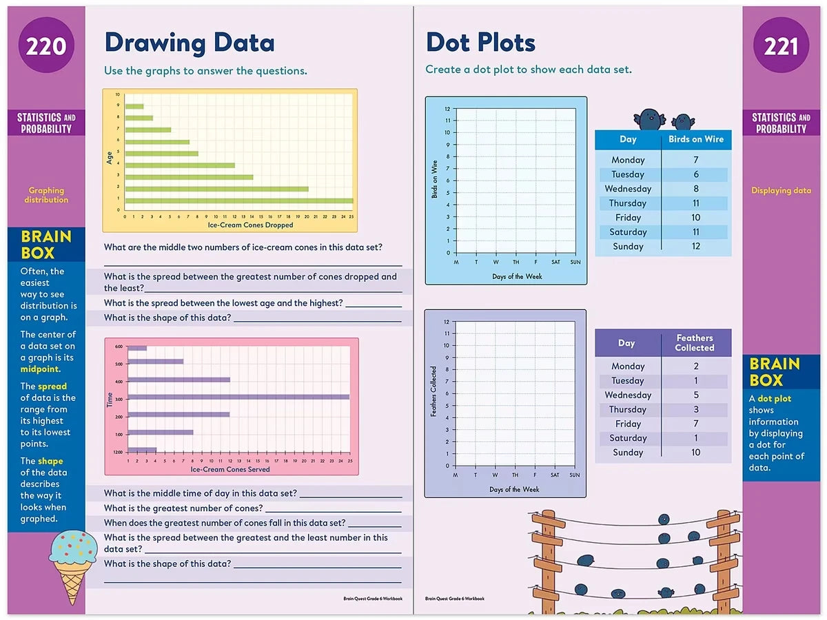 Brain Quest Workbook - Gr. 6 - US 1016