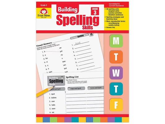 Building Spelling Skills Workbook - Gr. 3 - US 1995