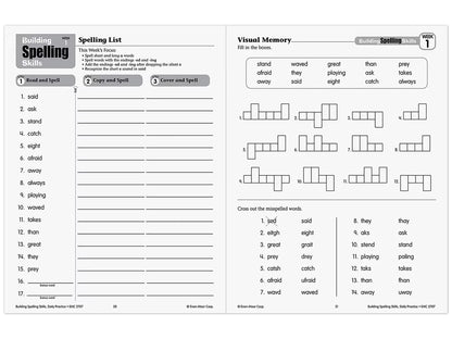 Building Spelling Skills Workbook - Gr. 3 - US 1995
