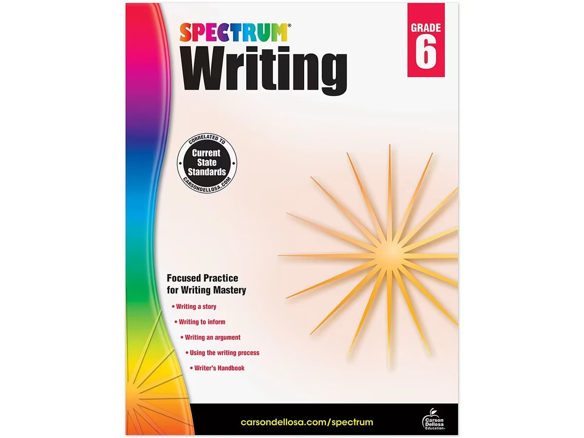 Spectrum® Writing Workbook - Gr. 6 - US 2092