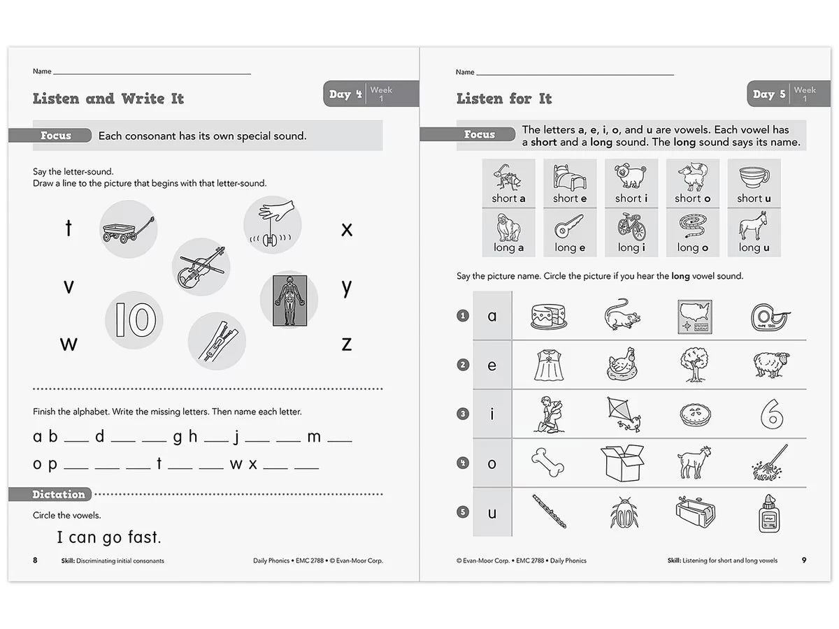 Daily Phonics Workbook - Gr. 2 - US 2484