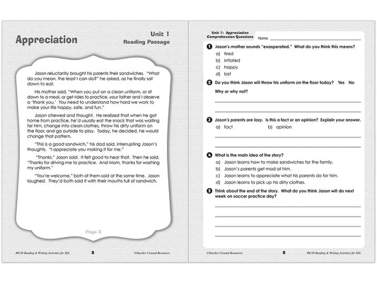 Social-Emotional Learning Workbook - Gr. 4-6 - US 6747