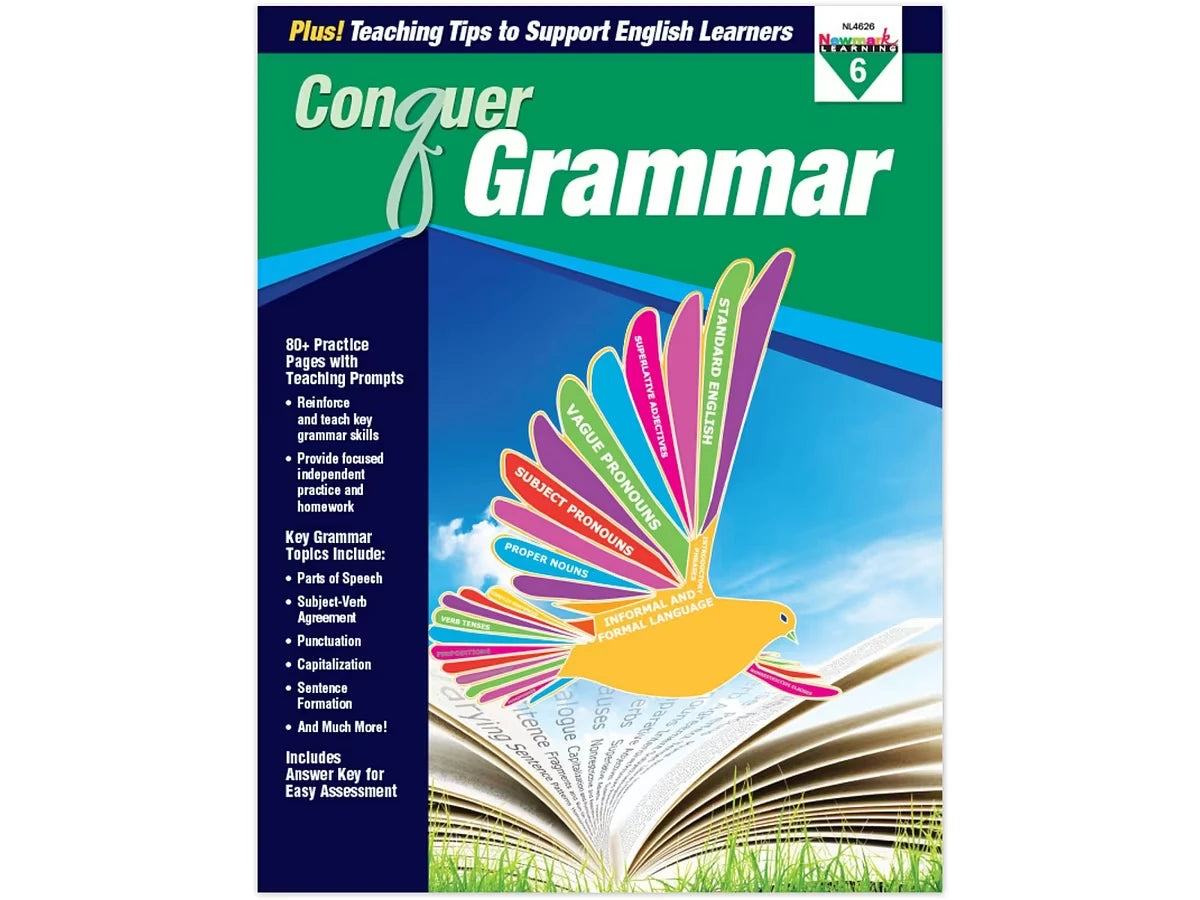 Conquer Grammar Workbook - US 4795