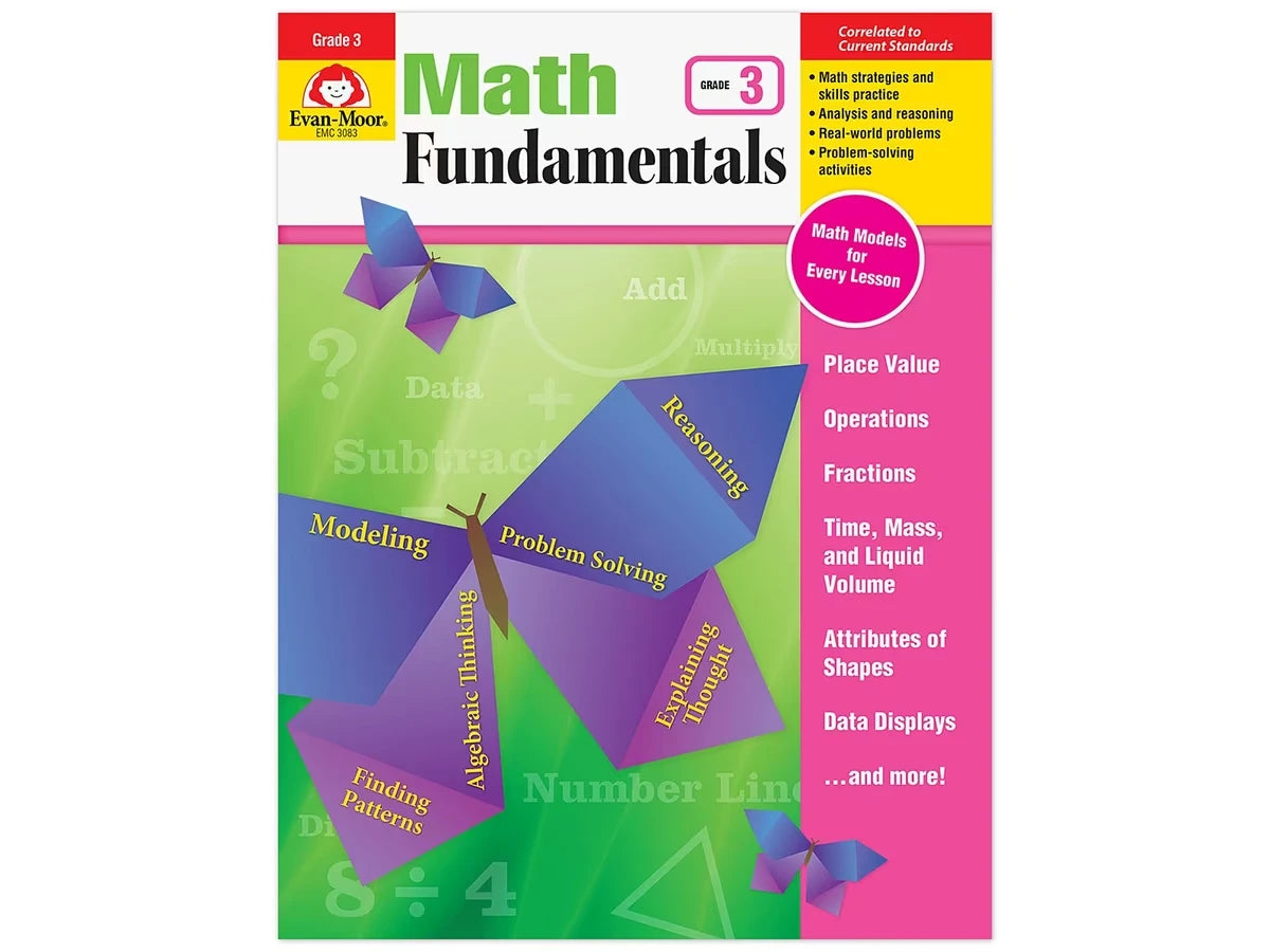 Math Fundamentals Workbook - Gr. 3 - US 6313