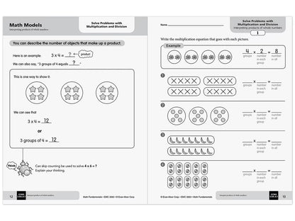 Math Fundamentals Workbook - Gr. 3 - US 6313