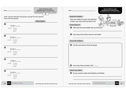 Math Fundamentals Workbook - Gr. 3 - US 6313