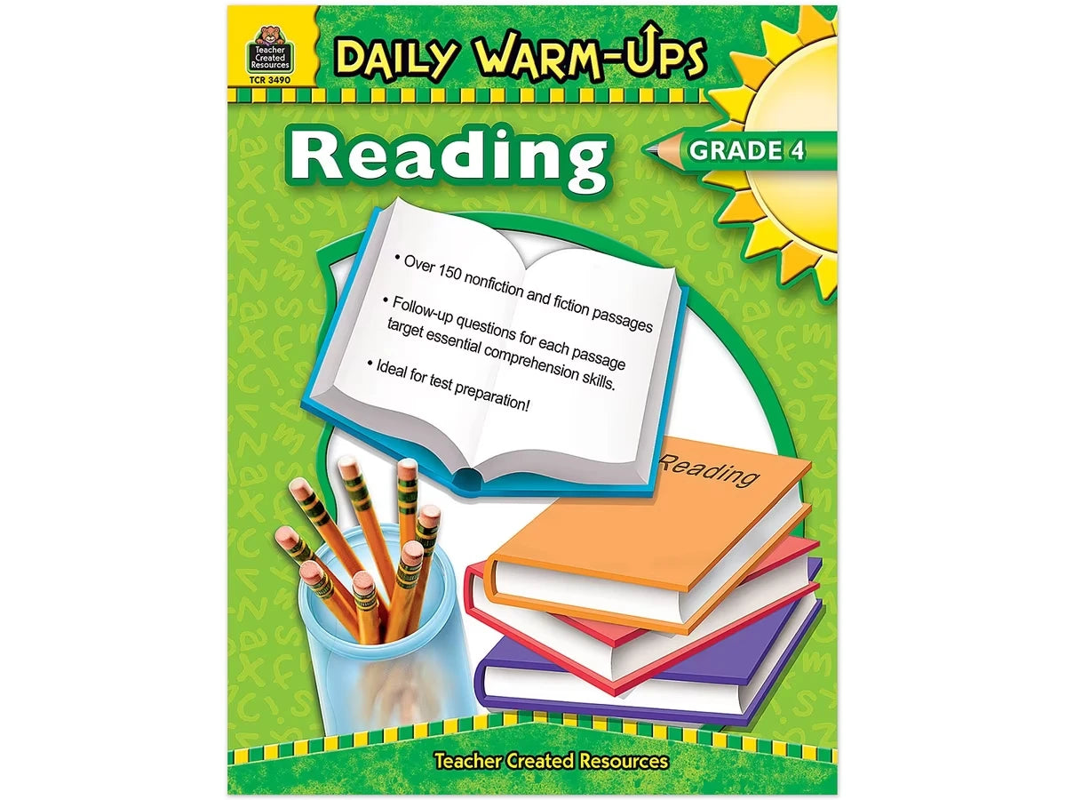 Reading Daily Warm-Ups Workbook - Gr. 4 - US 2330