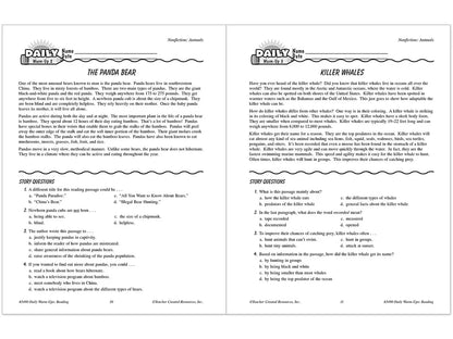 Reading Daily Warm-Ups Workbook - Gr. 4 - US 2330