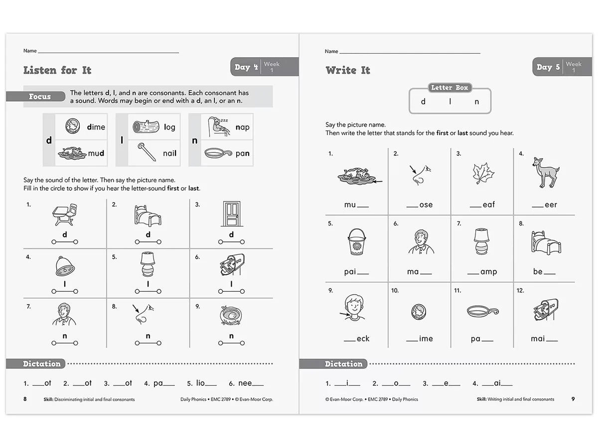 Daily Phonics Workbook - Gr. 3 - US 4172