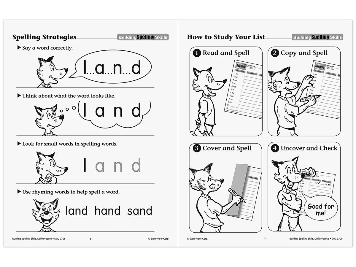 Building Spelling Skills Workbook - Gr. 2 - US 4624