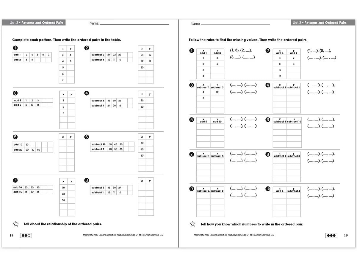 Mathematics Workbook - Gr. 5 - US 3900