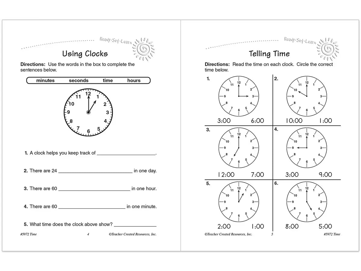 Time Workbook - US 2729