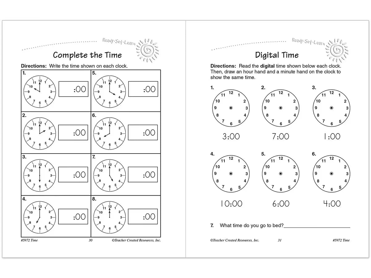 Time Workbook - US 2729