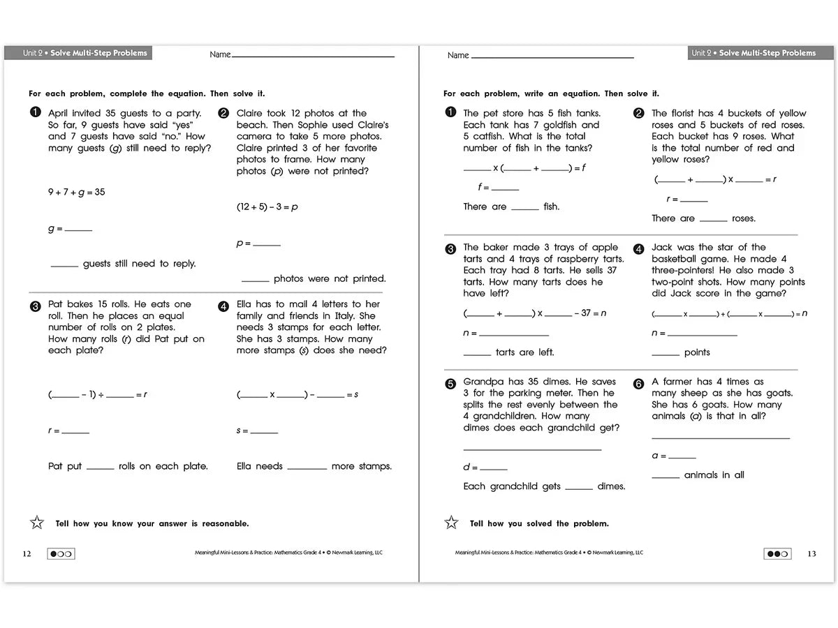 Mathematics Workbook - Gr. 4 - US 3163