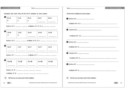 Mathematics Workbook - Gr. 4 - US 3163