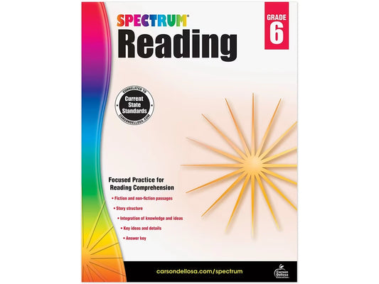 Spectrum® Reading Workbook - Gr. 6 - US 9000