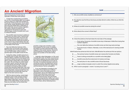Spectrum® Reading Workbook - Gr. 6 - US 9000