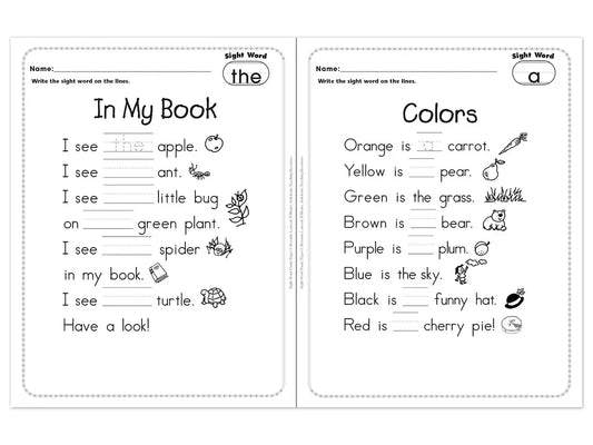 Sight-Word Poetry Workbook - US 7965