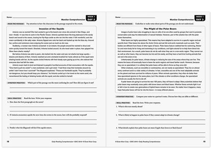 Daily Reading Comprehension Activities Workbook - Gr. 8 - US 1123