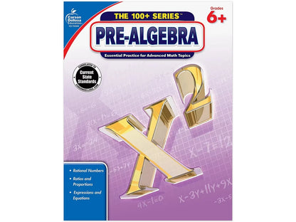 The 100+ Series™ Pre-Algebra Workbook - US 6755