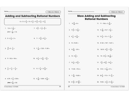The 100+ Series™ Pre-Algebra Workbook - US 6755