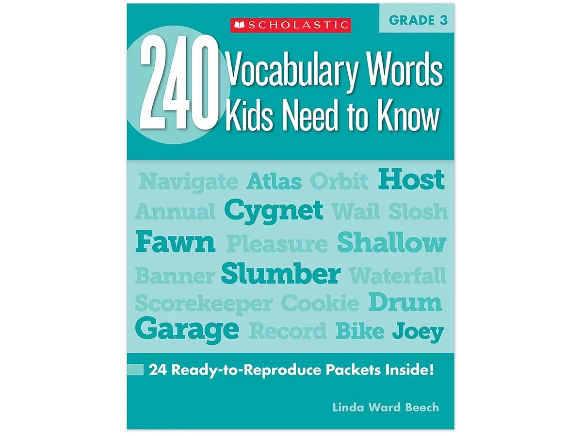 240 Words Kids Need to Know Workbook - Gr. 3 - US 5224