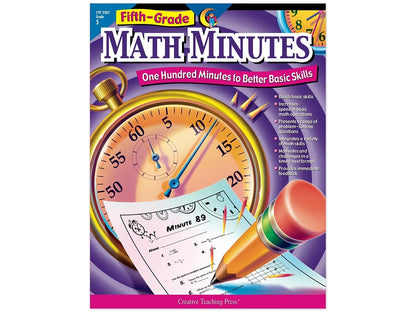 Math Minutes Workbook - Gr. 5 - US 6722