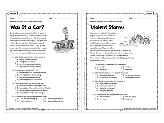 Comprehension Skills Workbook - Gr. 5 - US 9288