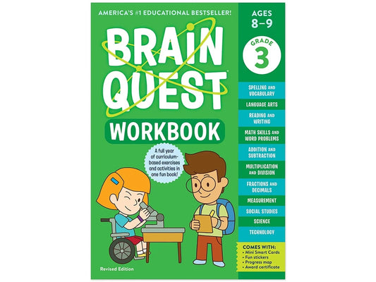 Brain Quest Workbook - Gr. 3 - US 6168