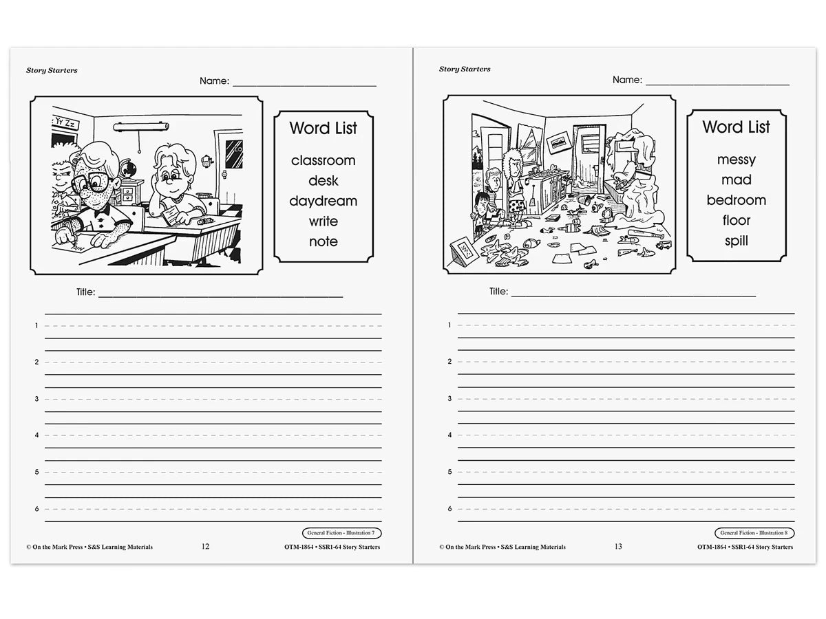 Story Starter Workbook - US 4784