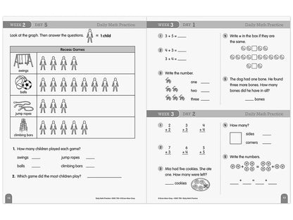 Daily Math Practice Workbook - Gr. 1 - US 5659
