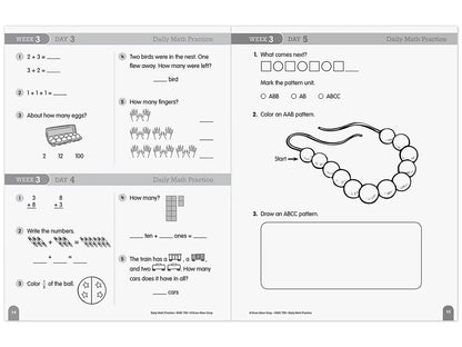 Daily Math Practice Workbook - Gr. 1 - US 5659