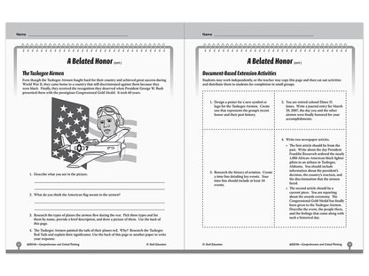Comprehension and Critical Thinking Workbook - Gr. 6 - US 7598