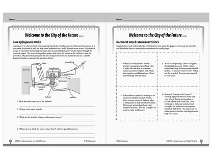 Comprehension and Critical Thinking Workbook - Gr. 6 - US 7598