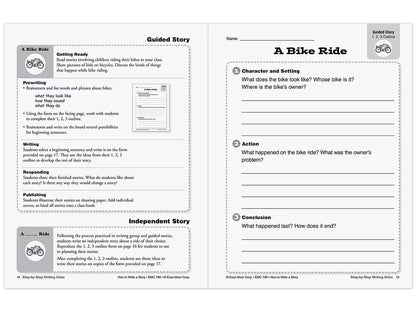 How to Write a Story Workbook - Gr. 1-3 - US 8140