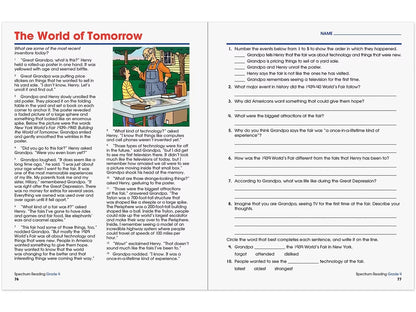 Spectrum® Reading Workbook - Gr. 4 - US 6681