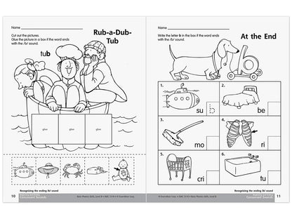 Basic Phonics Skills Workbook - K-Gr. 1 - US 7352