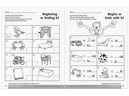 Basic Phonics Skills Workbook - K-Gr. 1 - US 7352