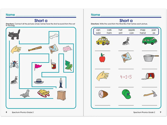 Spectrum® Phonics Workbook - Gr. 2 - US 9620