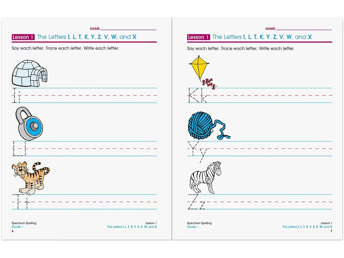 Spectrum® Spelling Workbook - Gr. 1 - US 9575