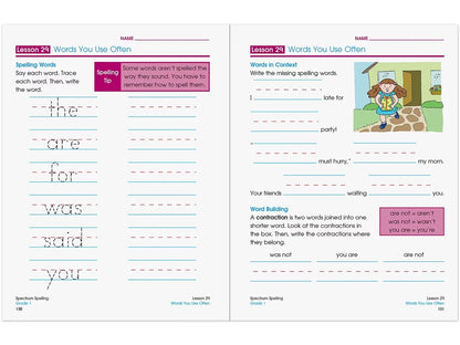 Spectrum® Spelling Workbook - Gr. 1 - US 9575