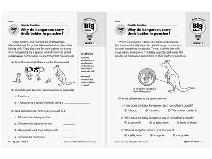 Daily Science Reproducible Activities Workbook - Gr. 2 - US 1095