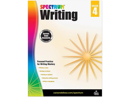 Spectrum® Writing Workbook - Gr. 4 - US 9719